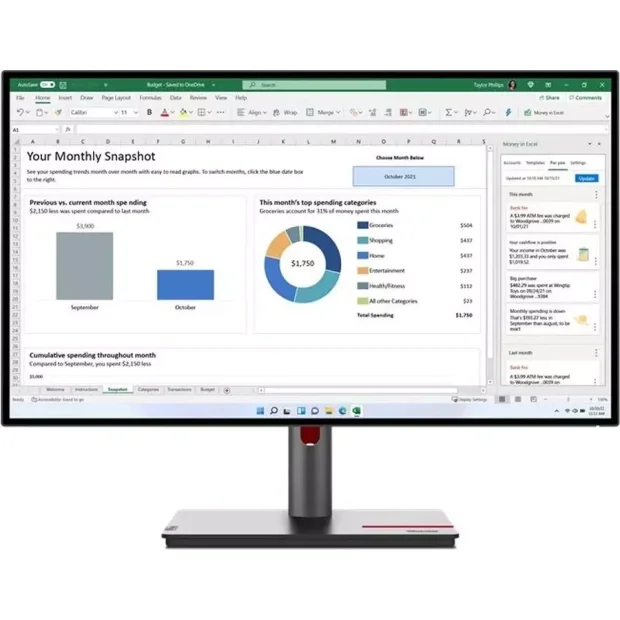 Монитор Lenovo ThinkVision P27h-30 63A1GAT1UK